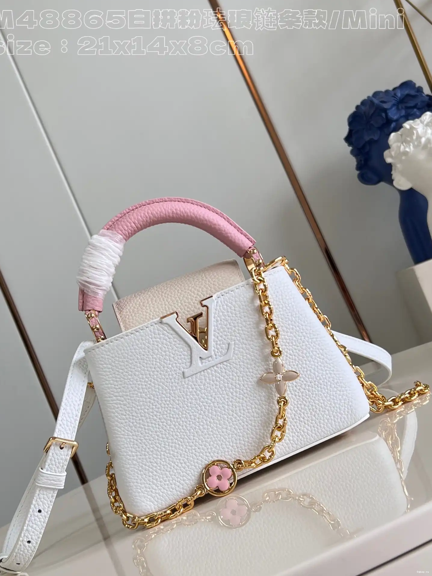 VUITTON CAPUCINES MINI-21*14*8CM LOUIS 0506